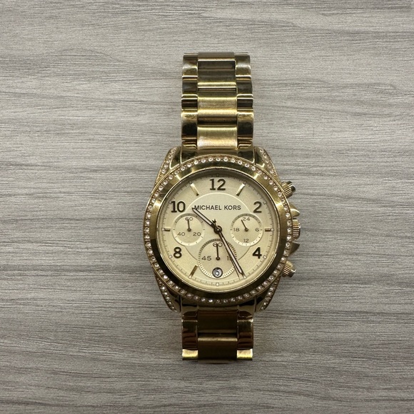 Michael Kors Gold Watch main image 5